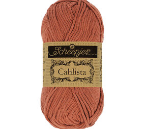 Scheepjes Cahlista 50g - 504 Brick Red Scheepjes Cahlista 50g - 504 Brick Red