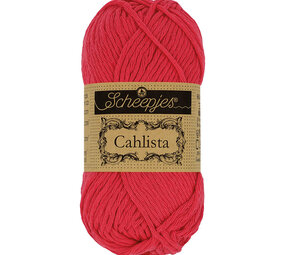 Scheepjes Cahlista 50g - 516 Candy Apple Scheepjes Cahlista 50g - 516 Candy Apple