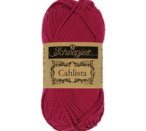 Scheepjes Cahlista 50g - 517 Ruby Scheepjes Cahlista 50g - 517 Ruby