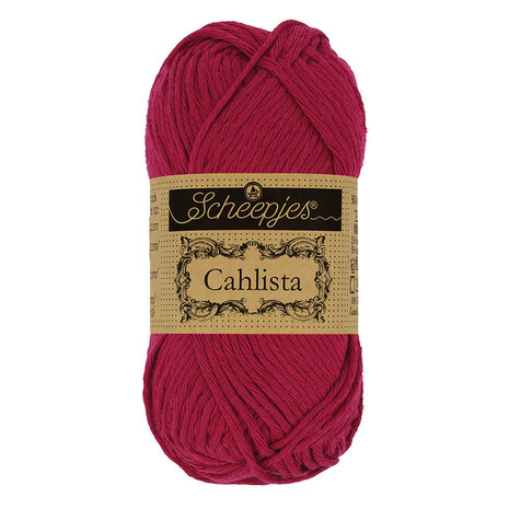 Scheepjes Scheepjes Cahlista 50g - 517 Ruby