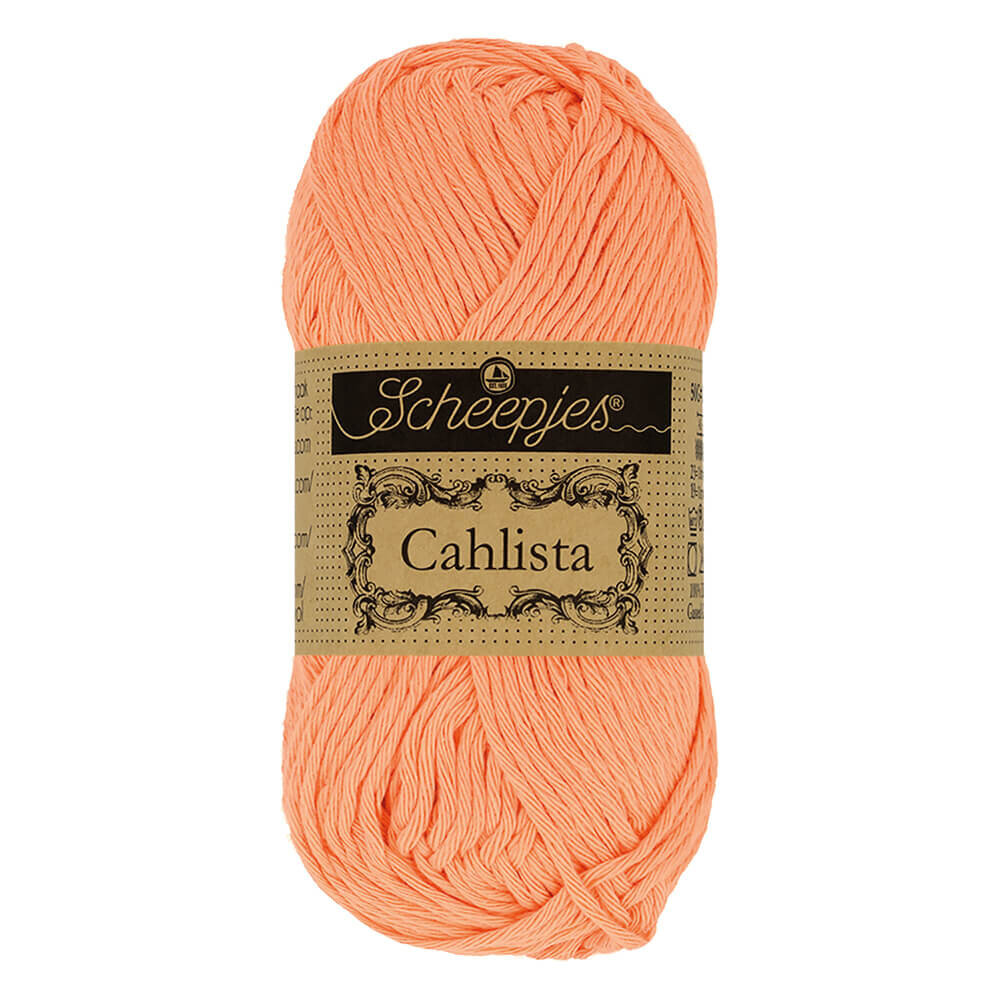 Scheepjes Scheepjes Cahlista 50g - 524 Apricot Scheepjes Scheepjes Cahlista 50g - 524 Apricot