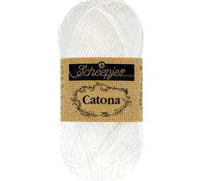Scheepjes Catona - 10g - 106 Snow White