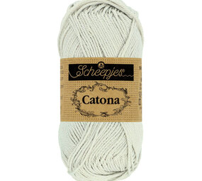Scheepjes Catona - 10g - 172 Light Silver