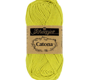 Scheepjes Catona - 10g - 245 Green Yellow Scheepjes Catona - 10g - 245 Green Yellow