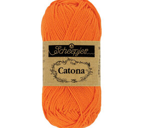 Scheepjes Catona - 10g - 281 Tangerine Scheepjes Catona - 10g - 281 Tangerine
