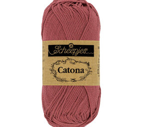 Scheepjes Catona - 10g - 396 Rose Wine Scheepjes Catona - 10g - 396 Rose Wine