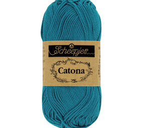 Scheepjes Catona - 10g - 400 Petrol Blue