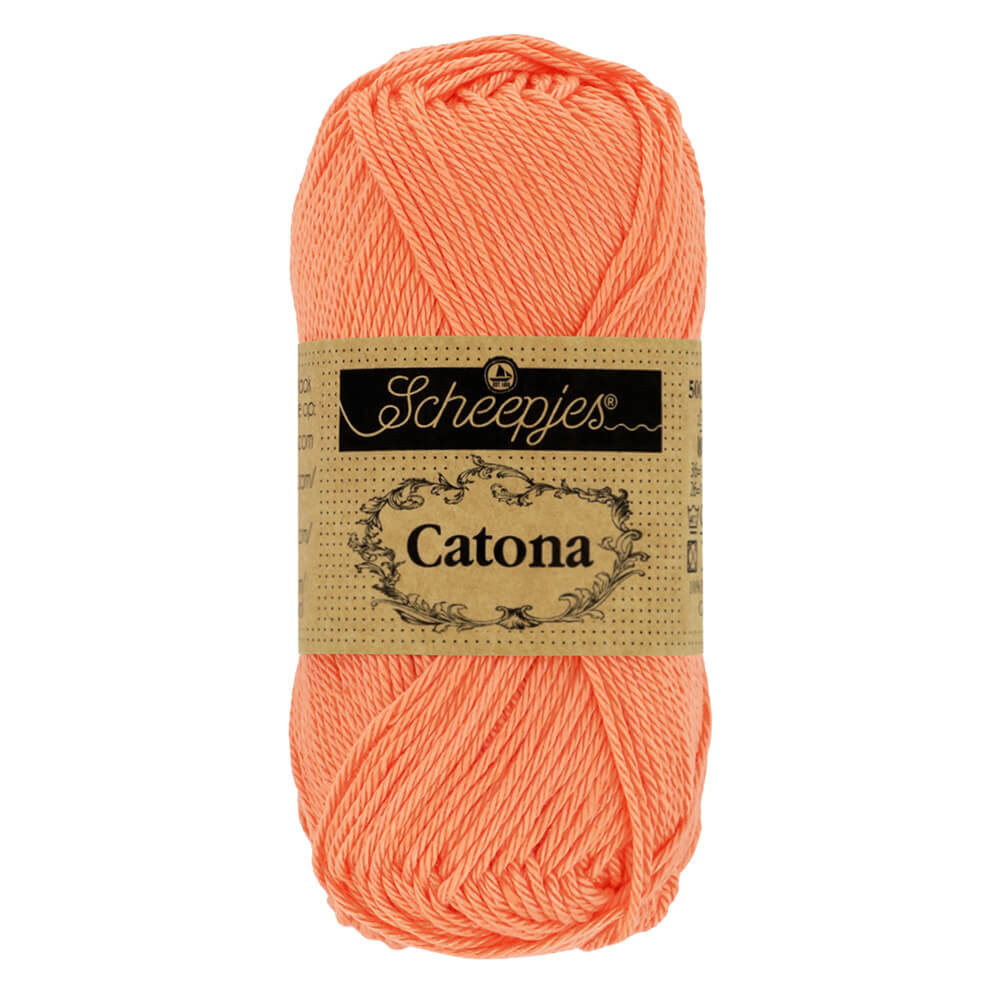 Scheepjes Scheepjes Catona - 10g - 410 Rich Coral Scheepjes Scheepjes Catona - 10g - 410 Rich Coral