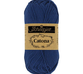 Scheepjes Catona - 10g - 527 Midnight Scheepjes Catona - 10g - 527 Midnight