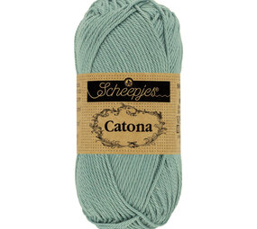 Scheepjes Catona - 10g - 528 Silver Blue Scheepjes Catona - 10g - 528 Silver Blue