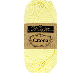Scheepjes Catona 25g - 100 Lemon Chiffon Scheepjes Catona 25g - 100 Lemon Chiffon