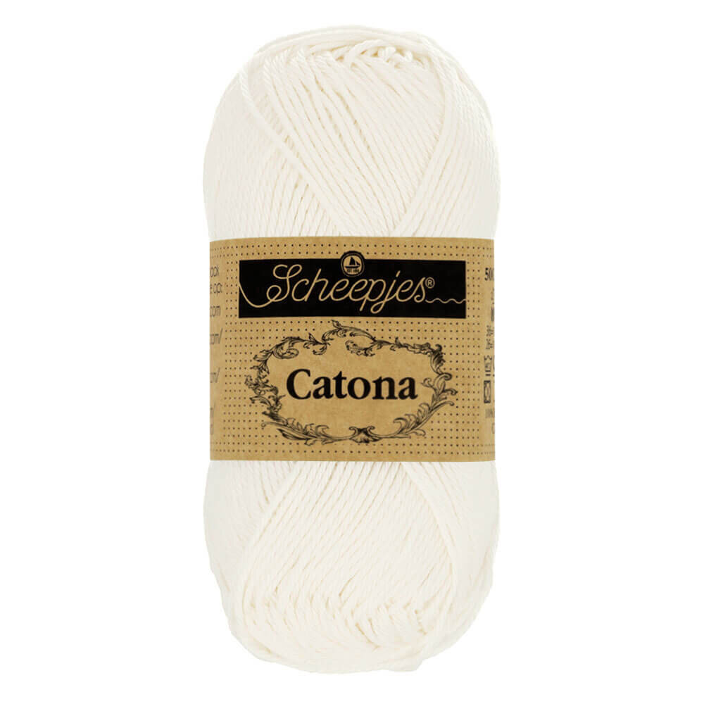 Scheepjes Scheepjes Catona 25g - 105 Bridal White Scheepjes Scheepjes Catona 25g - 105 Bridal White