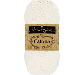 Scheepjes Catona 25g - 105 Bridal White Scheepjes Catona 25g - 105 Bridal White
