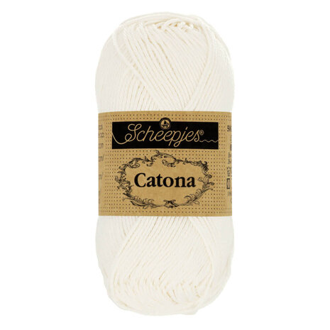 Scheepjes Scheepjes Catona 25g - 105 Bridal White Scheepjes Scheepjes Catona 25g - 105 Bridal White
