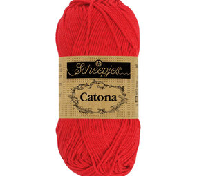 Scheepjes Catona 25g - 115 Hot Red Scheepjes Catona 25g - 115 Hot Red