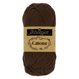 Scheepjes Catona 25g - 162 Black Coffee