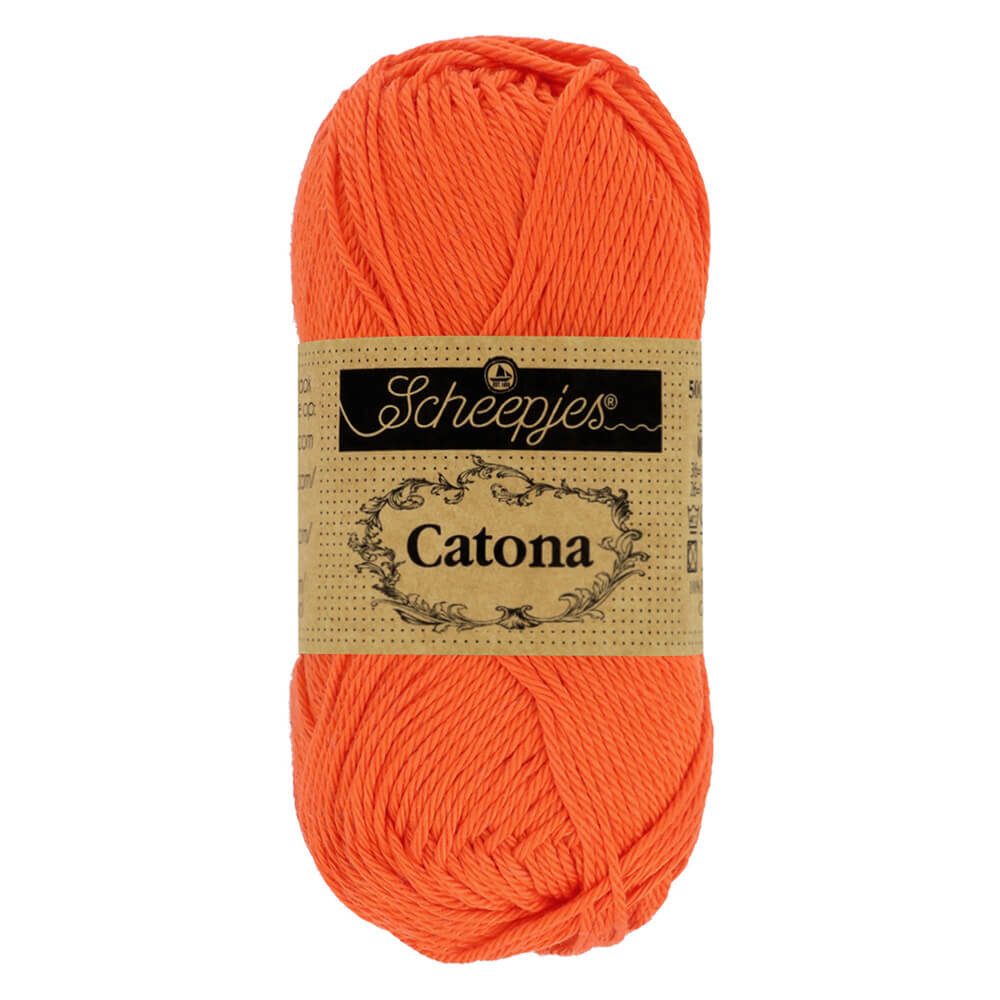 Scheepjes Scheepjes Catona 25g - 189 Royal Orange Scheepjes Scheepjes Catona 25g - 189 Royal Orange