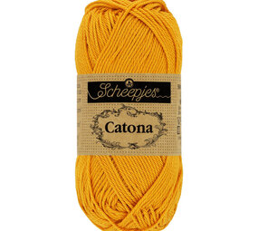 Scheepjes Catona 25g - 249 Saffron Scheepjes Catona 25g - 249 Saffron