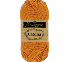Scheepjes Catona 25g - 383 Ginger Gold Scheepjes Catona 25g - 383 Ginger Gold
