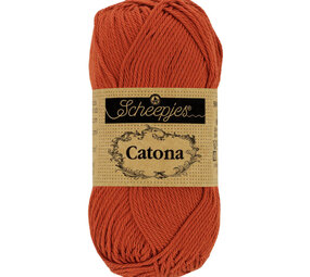 Scheepjes Catona 25g - 388 Rust Scheepjes Catona 25g - 388 Rust