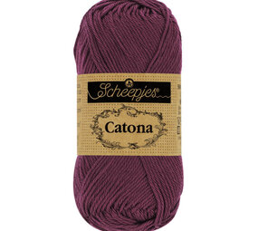 Scheepjes Catona 25g - 394  Shadow Purple