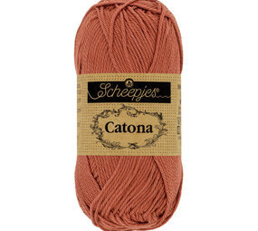 Scheepjes Catona 25g - 504 Brick Red