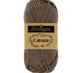 Scheepjes Catona 25g - 507 Chocolate Scheepjes Catona 25g - 507 Chocolate