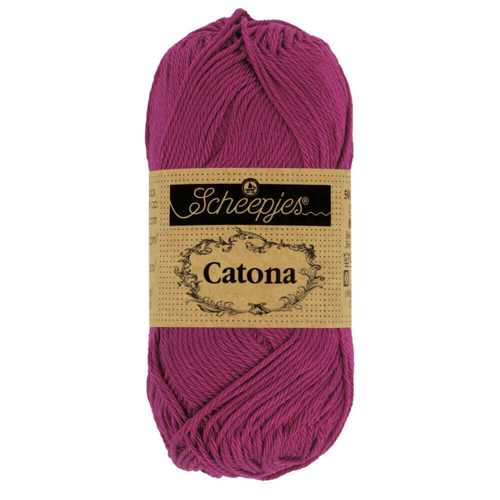 Scheepjes Scheepjes Catona 50g - 128 Tyrian Purple Scheepjes Scheepjes Catona 50g - 128 Tyrian Purple