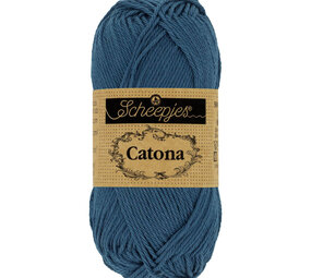 Scheepjes Catona 50g - 164 Light Navy Scheepjes Catona 50g - 164 Light Navy