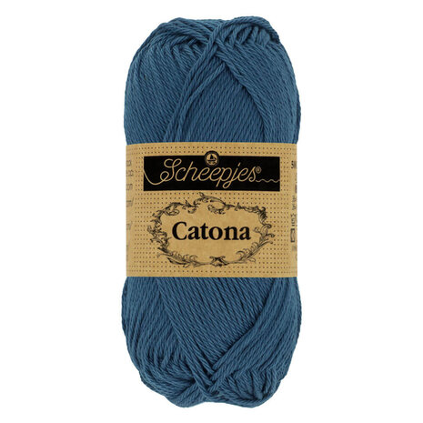 Scheepjes Scheepjes Catona 50g - 164 Light Navy Scheepjes Scheepjes Catona 50g - 164 Light Navy