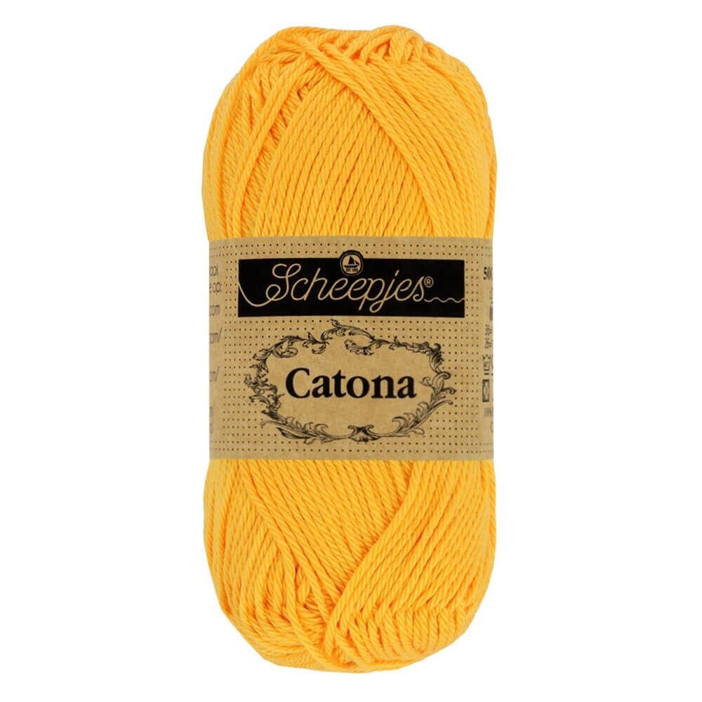 Scheepjes Scheepjes Catona 50g - 208 Yellow Gold