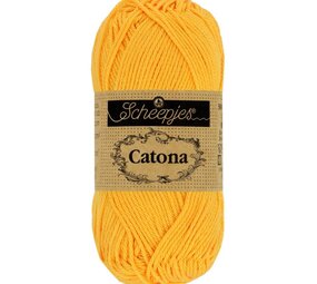 Scheepjes Catona 50g - 208 Yellow Gold