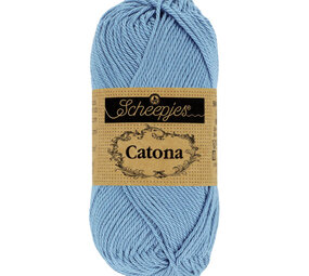 Scheepjes Catona 50g - 247 Bluebird Scheepjes Catona 50g - 247 Bluebird