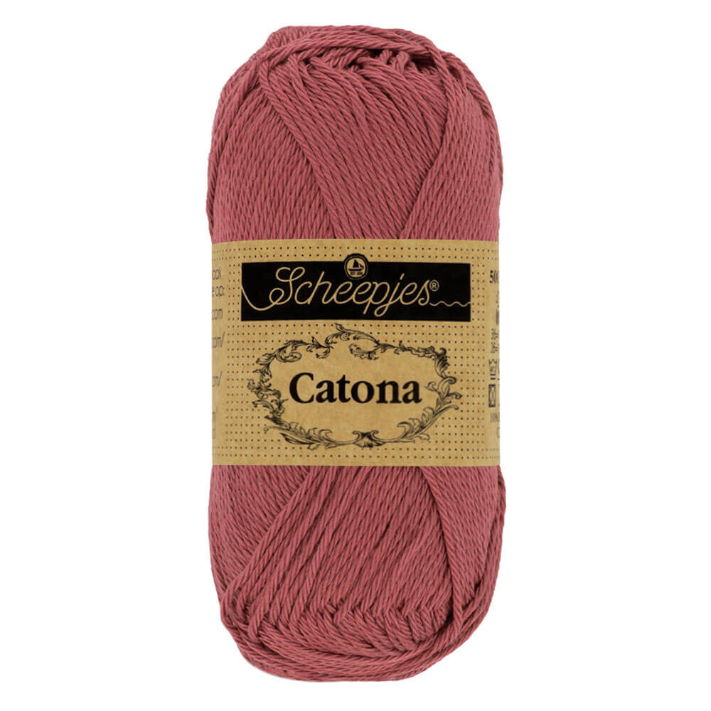 Scheepjes Scheepjes Catona 50g - 396 Rose Wine Scheepjes Scheepjes Catona 50g - 396 Rose Wine