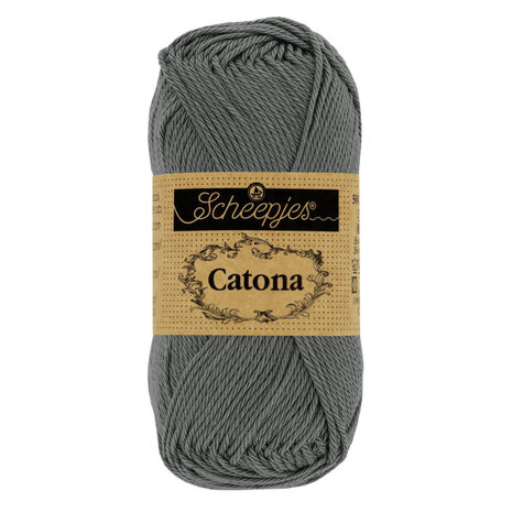 Scheepjes Scheepjes Catona 50g - 501 Anthracite Scheepjes Scheepjes Catona 50g - 501 Anthracite