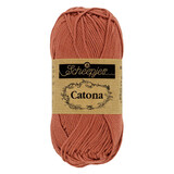 Scheepjes Catona 50g - 504 Brick Red Scheepjes Catona 50g - 504 Brick Red