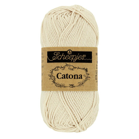 Scheepjes Scheepjes Catona 50g - 505 Linen Scheepjes Scheepjes Catona 50g - 505 Linen