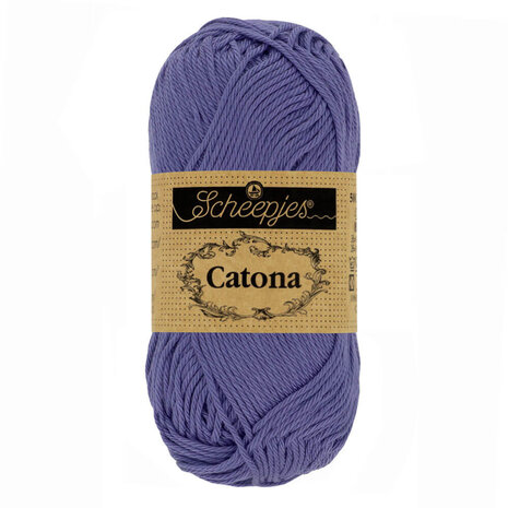 Scheepjes Scheepjes Catona 50g - 508 Deep Amethyst Scheepjes Scheepjes Catona 50g - 508 Deep Amethyst