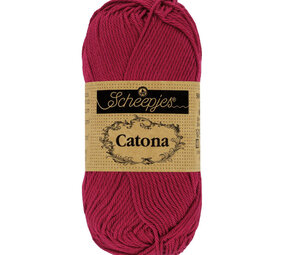 Scheepjes Catona 50g - 517 Ruby Scheepjes Catona 50g - 517 Ruby