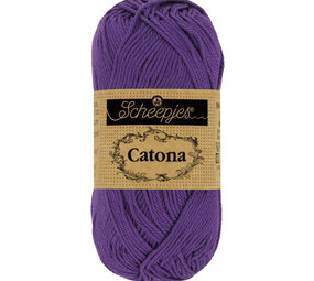 Scheepjes Catona 50g - 521 Deep Violet Scheepjes Catona 50g - 521 Deep Violet