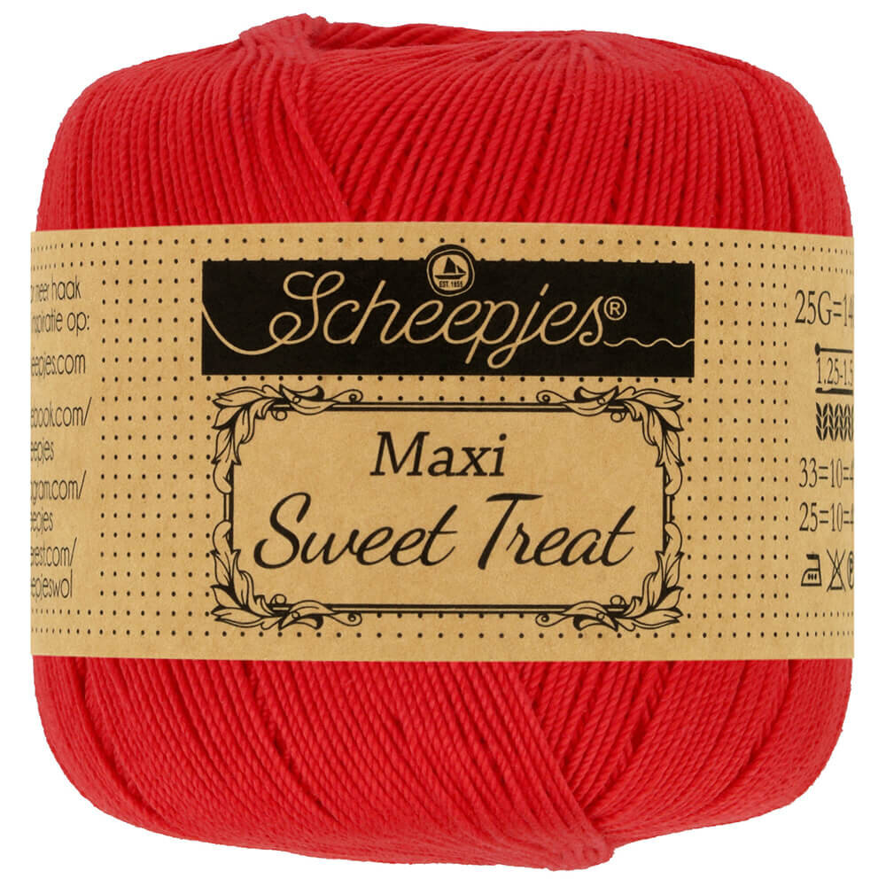 Scheepjes Scheepjes Maxi Sweet Treat - 115 Hot Red
