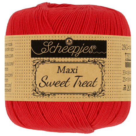 Scheepjes Scheepjes Maxi Sweet Treat - 115 Hot Red