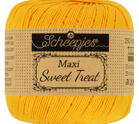 Scheepjes Maxi Sweet Treat - 208 Yellow Gold Scheepjes Maxi Sweet Treat - 208 Yellow Gold
