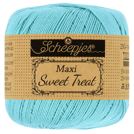 Scheepjes Scheepjes Maxi Sweet Treat - 397 Cyan Scheepjes Scheepjes Maxi Sweet Treat - 397 Cyan