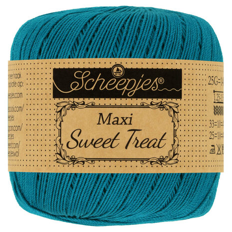 Scheepjes Scheepjes Maxi Sweet Treat - 400 Petrol Blue Scheepjes Scheepjes Maxi Sweet Treat - 400 Petrol Blue