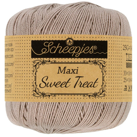 Scheepjes Scheepjes Maxi Sweet Treat - 406 Soft Beige Scheepjes Scheepjes Maxi Sweet Treat - 406 Soft Beige