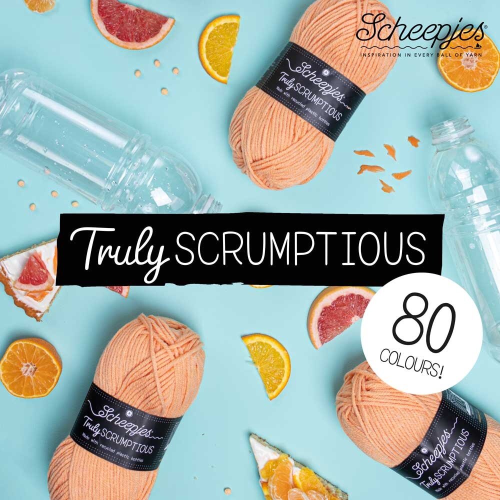 Scheepjes Scheepjes Scrumptious - 343 French Blue Macaron Scheepjes Scheepjes Scrumptious - 343 French Blue Macaron