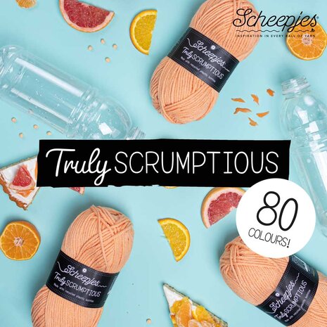 Scheepjes Scheepjes Scrumptious - 343 French Blue Macaron Scheepjes Scheepjes Scrumptious - 343 French Blue Macaron
