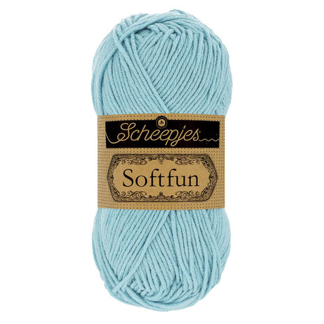 Scheepjes Scheepjes Softfun - 2432 Light Blue Scheepjes Scheepjes Softfun - 2432 Light Blue