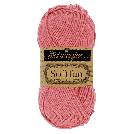 Scheepjes Scheepjes Softfun - 2514 Rose Scheepjes Scheepjes Softfun - 2514 Rose
